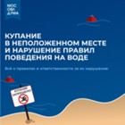 Изображение к новости В Московской области установлена ответственность за купание в неположенном месте и нарушение правил поведения на воде