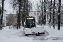 Изображение к статье Коммунальные службы Наукограда продолжают расчистку городских улиц