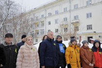 Изображение к статье На Аллее Героев вместе с молодежью и жителями Наукограда почтили память погибших в Блокадном Ленинграде