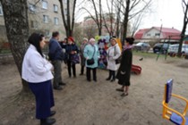 Изображение к статье Встреча с жителями дома №10 на улице Попова