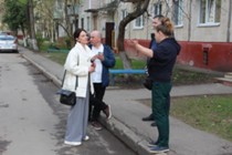 Изображение к статье Встреча с жителями дома №8А по улице Центральная