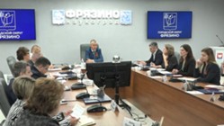 Изображение к новости Глава городского округа Фрязино Дмитрий Воробьев провел еженедельное оперативное совещание