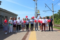 Изображение к статье На станции Фрязино-Товарная прошла традиционная акция «Сохрани себе жизнь»