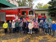 Изображение к новости 20 сентября воспитанники дошкольного отделения 2-й фрязинской школы побывали на экскурсии в пожарной части №48 Наукограда