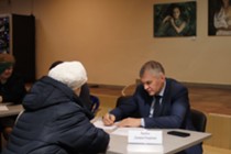Изображение к статье 25 ноября прошла выездная встреча главы городского округа Фрязино Дмитрия Воробьева с жителями