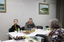 Изображение к статье Глава городского округа Фрязино накануне 8 марта встретился с семьями мобилизованных фрязинцев