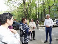 Изображение к статье Глава городского округа Фрязино Дмитрий Воробьев встретился с активистами дома 17 по улице Нахимова