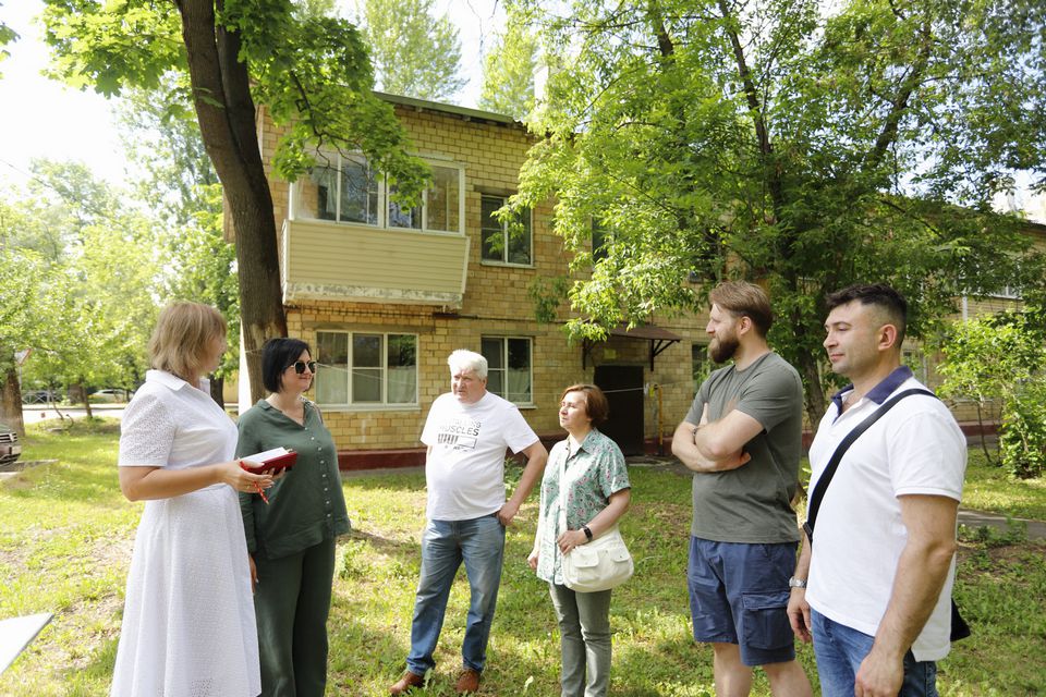 Встреча с жителями Ю.М. Шувалова