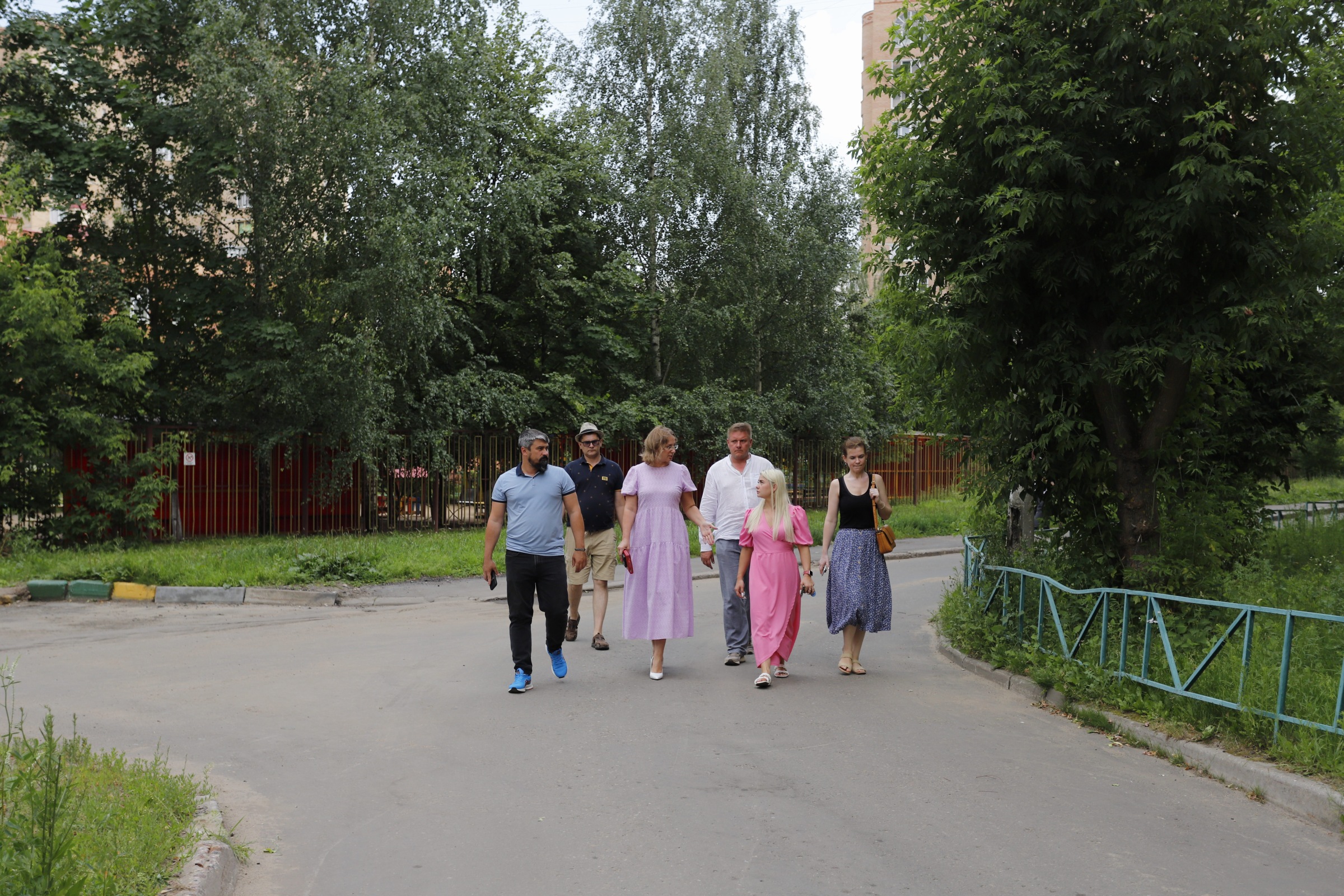 Встреча с жителями Ю.М. Шувалова