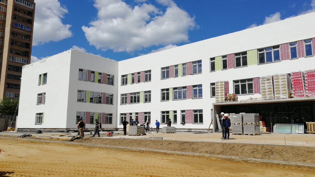 строительство общеобразовательной школы на 825 мест