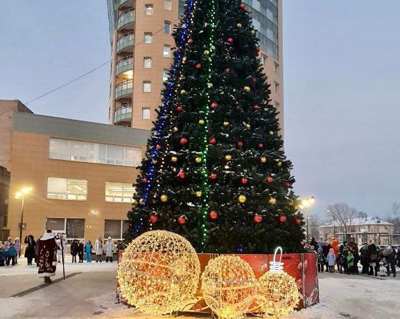 🎄В городском округе Фрязино главная новогодняя ёлка зажгла свои огни