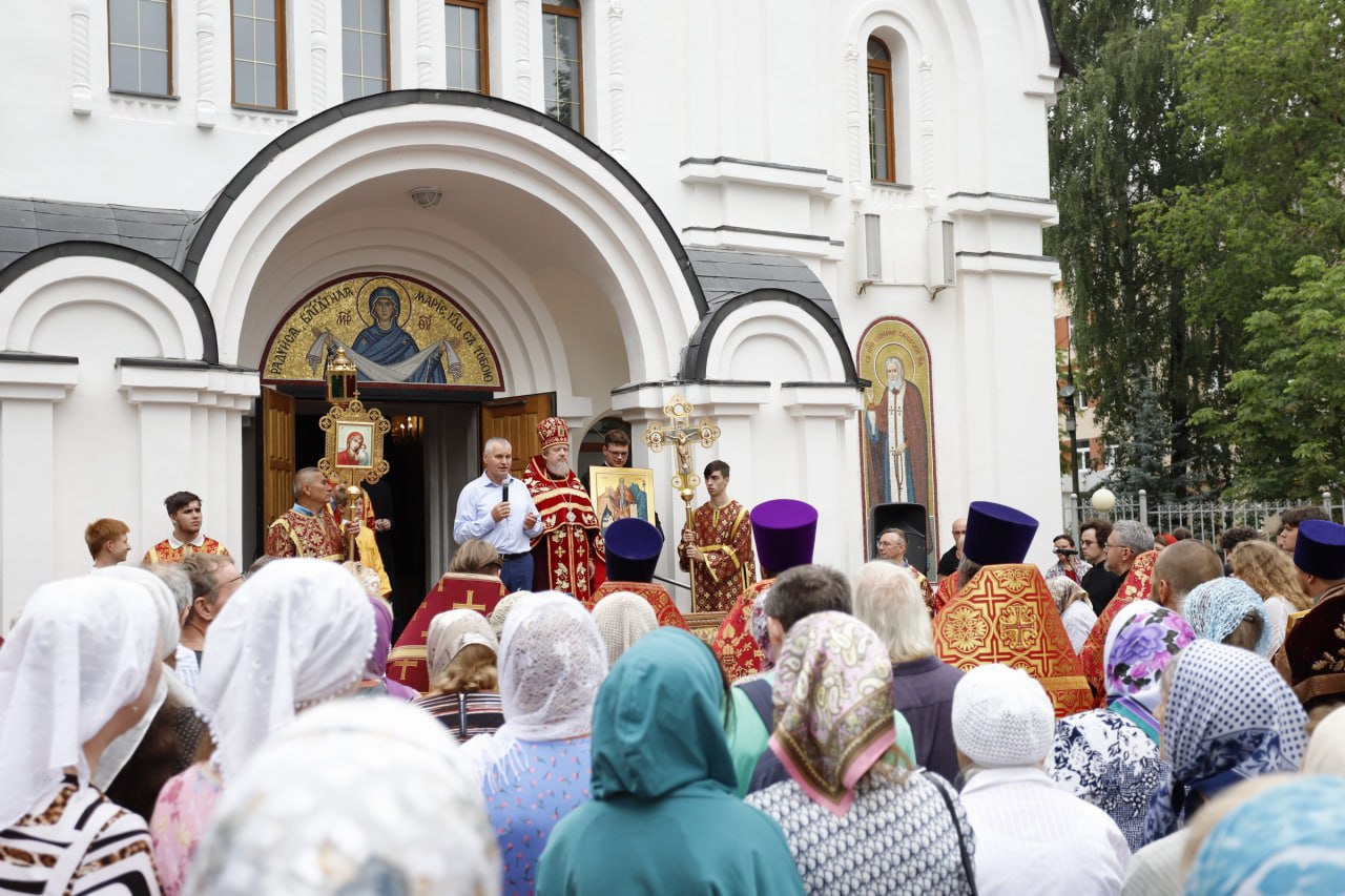 Во Фрязино сегодня широко празднуют День памяти святого Пантелеймона