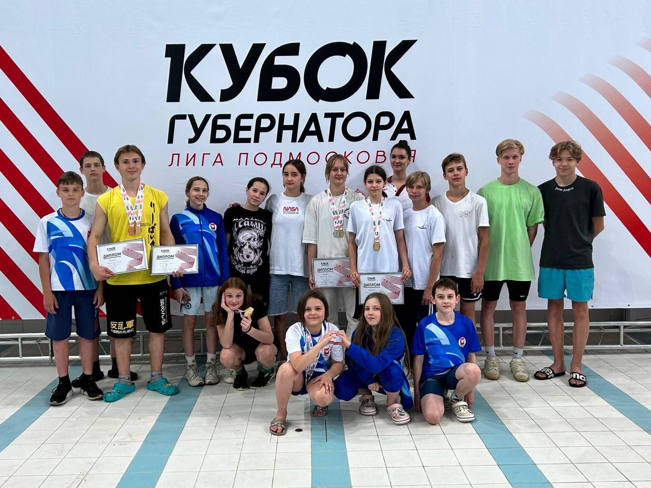 В городе Руза прошел финал соревнований по плаванию на Кубок Губернатора Московской области 🏆