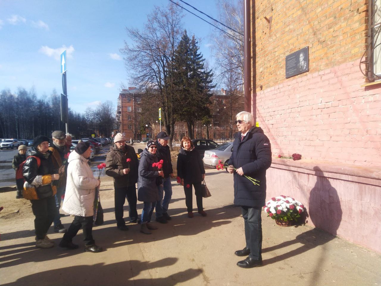В Наукограде увековечили память о Михаиле Борисовиче Голанте