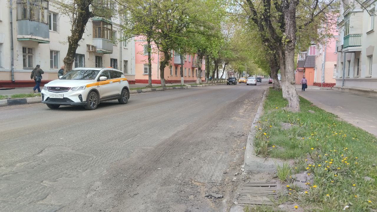 В городском округе Фрязино продолжается ремонт автомобильной дороги по улице Ленина