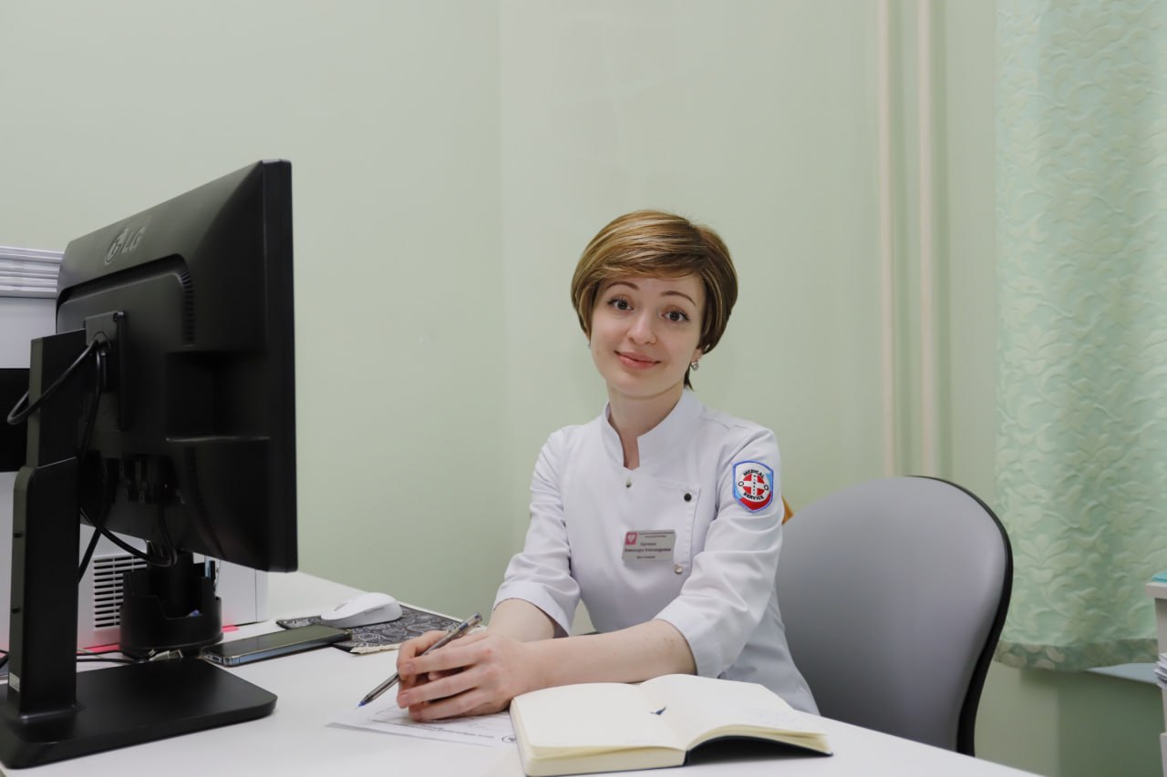 Александра Александровна Харченко – врач-онколог, и. о. заведующего Центром амбулаторной онкологической помощи
