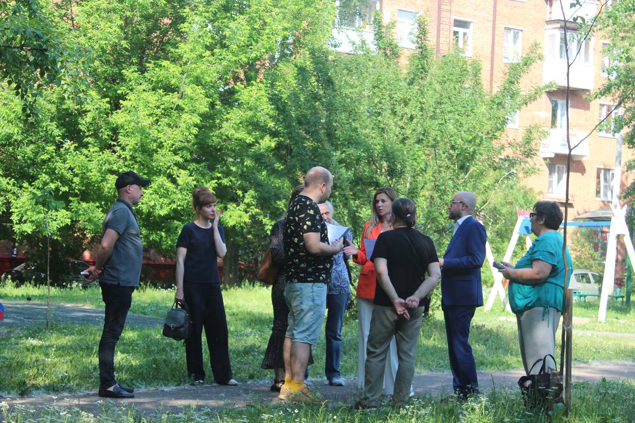 Встреча с жителями Н.В. Князева