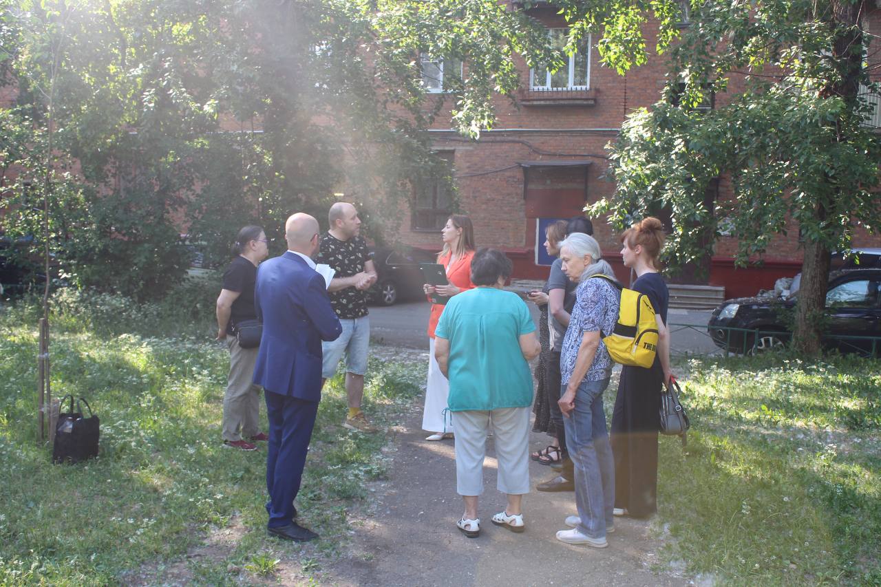 Встреча с жителями Н.В. Князева
