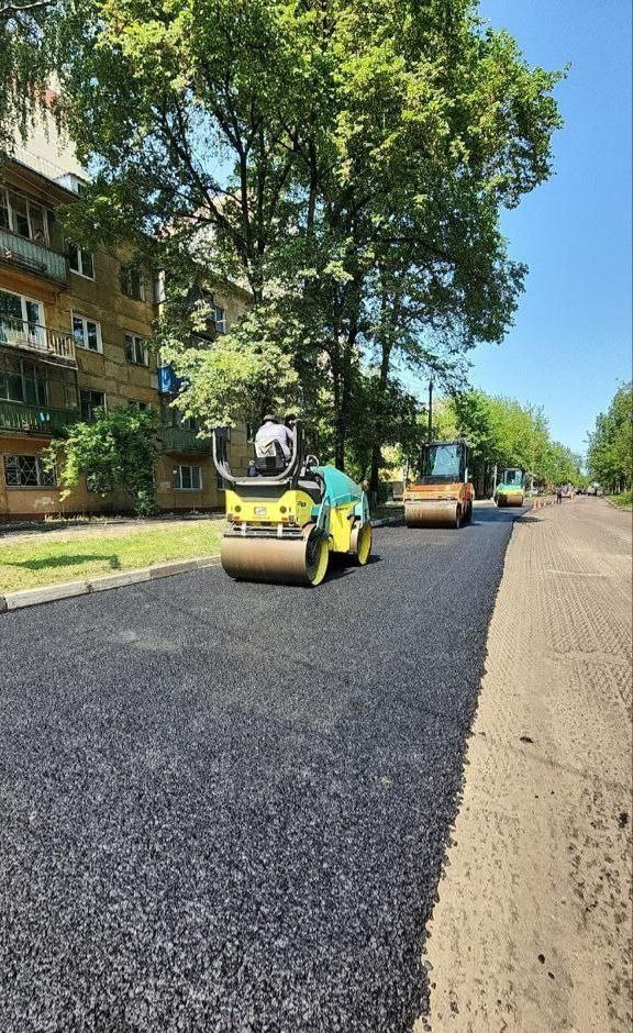 В Наукограде продолжается ремонт дороги по улице Ленина!