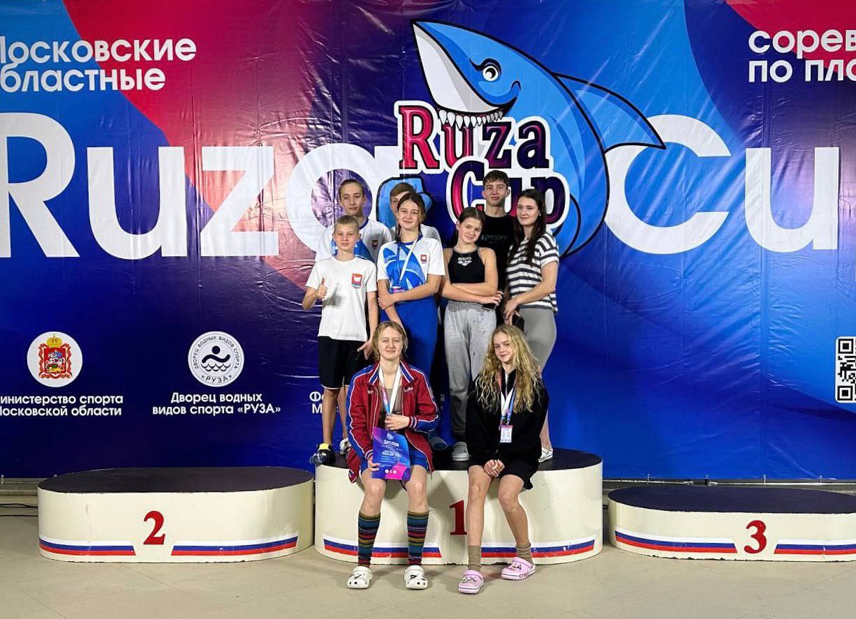 Фрязинские пловцы завоевали 15 медалей на "Ruza Cup"