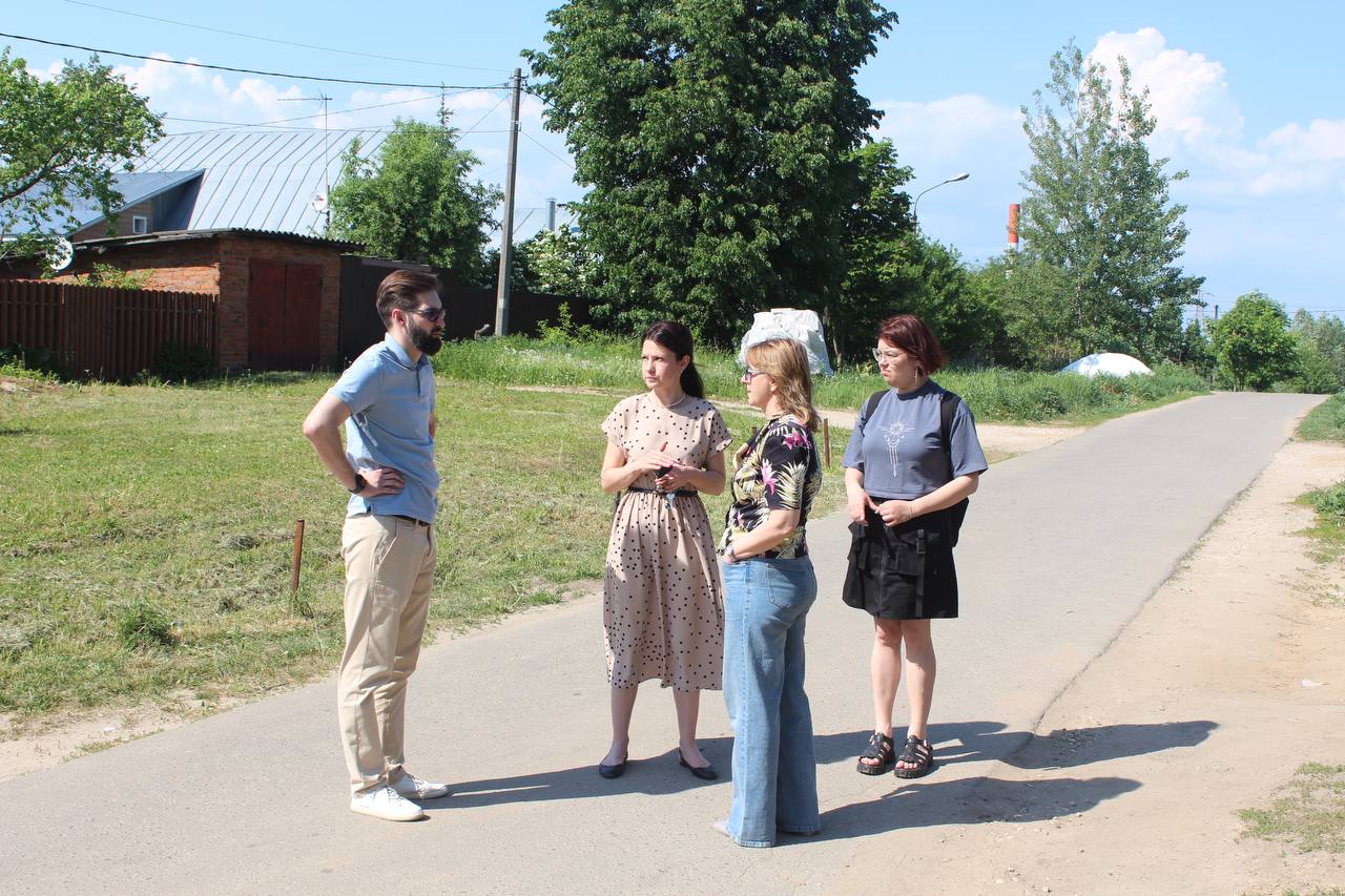 Встреча с жителями Силаева