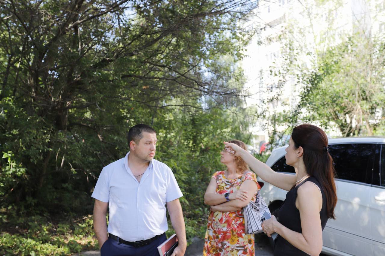 Встреча с жителями Н.В. Силаева
