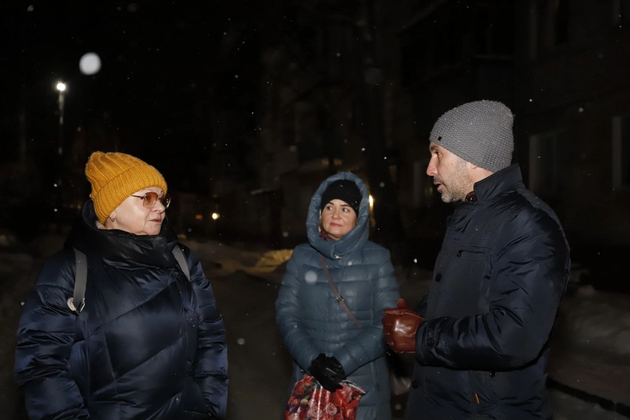 Встреча с жителями дома № 2а на улице Попова