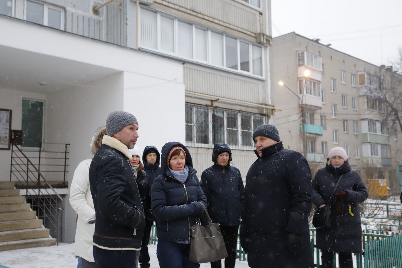Встреча с жителями дома №39 по улице Ленина