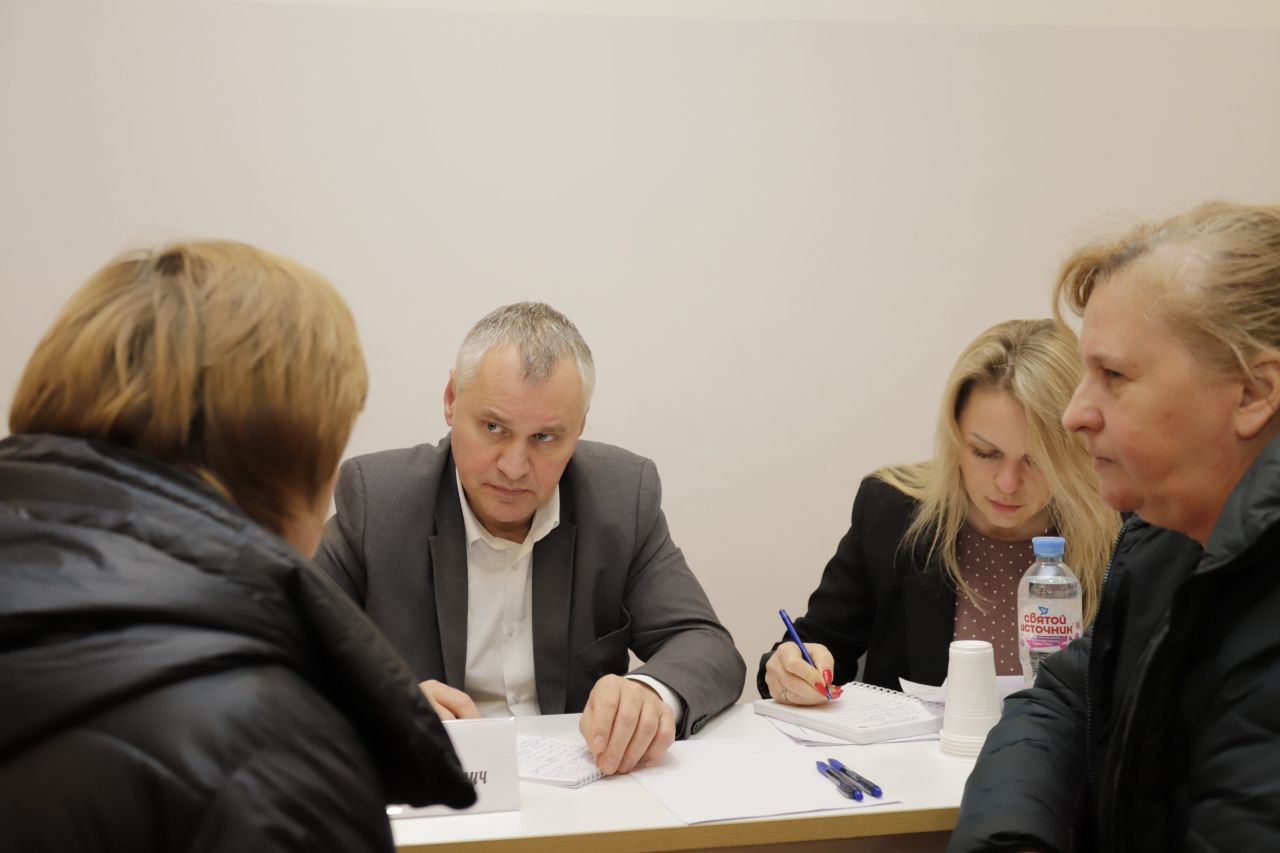 Глава городского округа Фрязино Дмитрий Воробьев провел встречу с жителями
