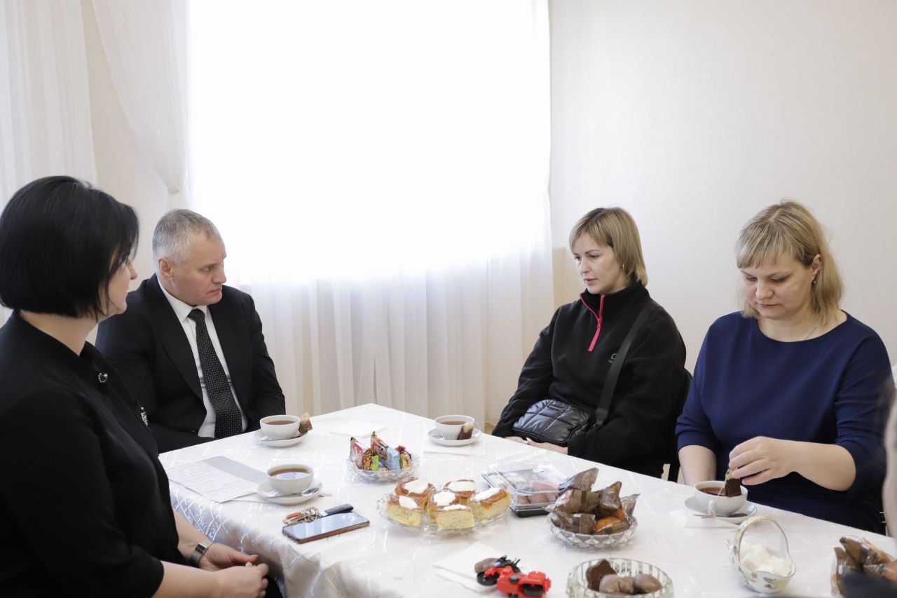 Глава городского округа Фрязино Дмитрий Воробьев встретился с семьями мобилизованных